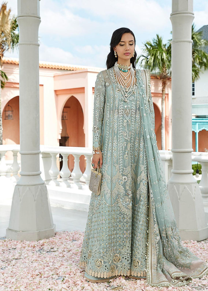 Freeshia by Suffuse Embroidered Organza Suits Unstitched 4 Piece FRS22-WD2 Zille - Wedding Collection
