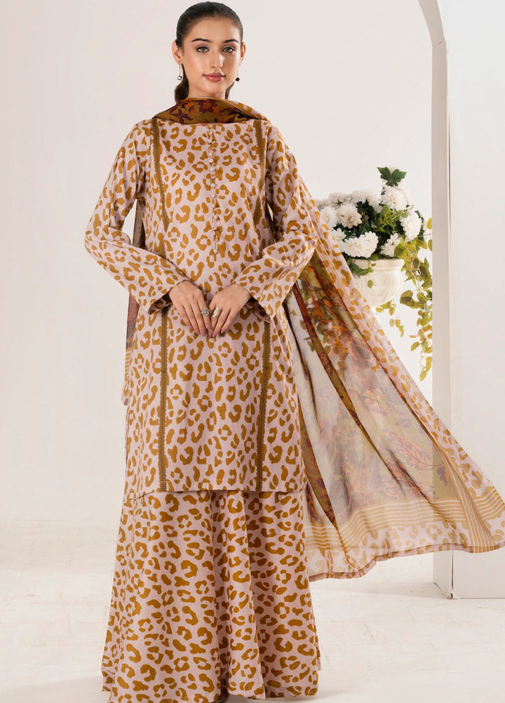 Frilly Flowers by Feathers Printed Lawn 3 Piece Suits Jovell