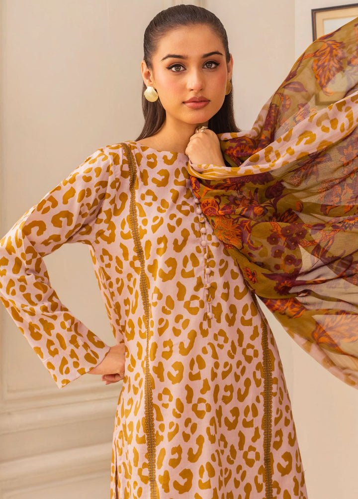 Frilly Flowers by Feathers Printed Lawn 3 Piece Suits Jovell