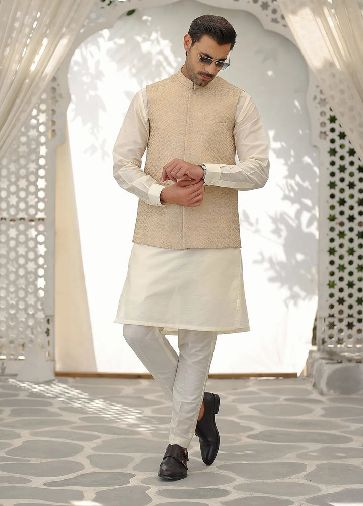 Gem Garments Tropical Formal Men Waistcoat - Munsaf