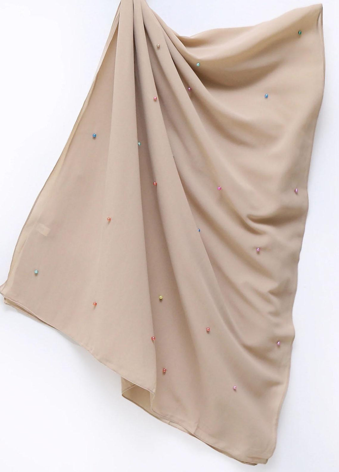 Abaya pk Hijab ABA22HJ Georgette Flair - Fawn - Women Hijabs
