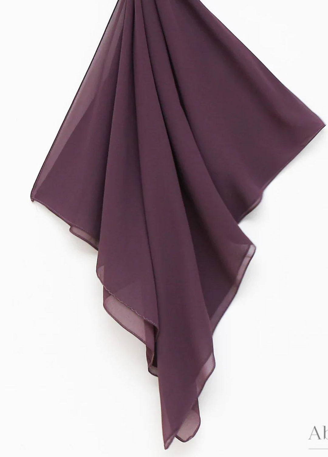 Abaya pk Hijab ABA22HJ Georgette luxe - Dark purple - Women Hijabs