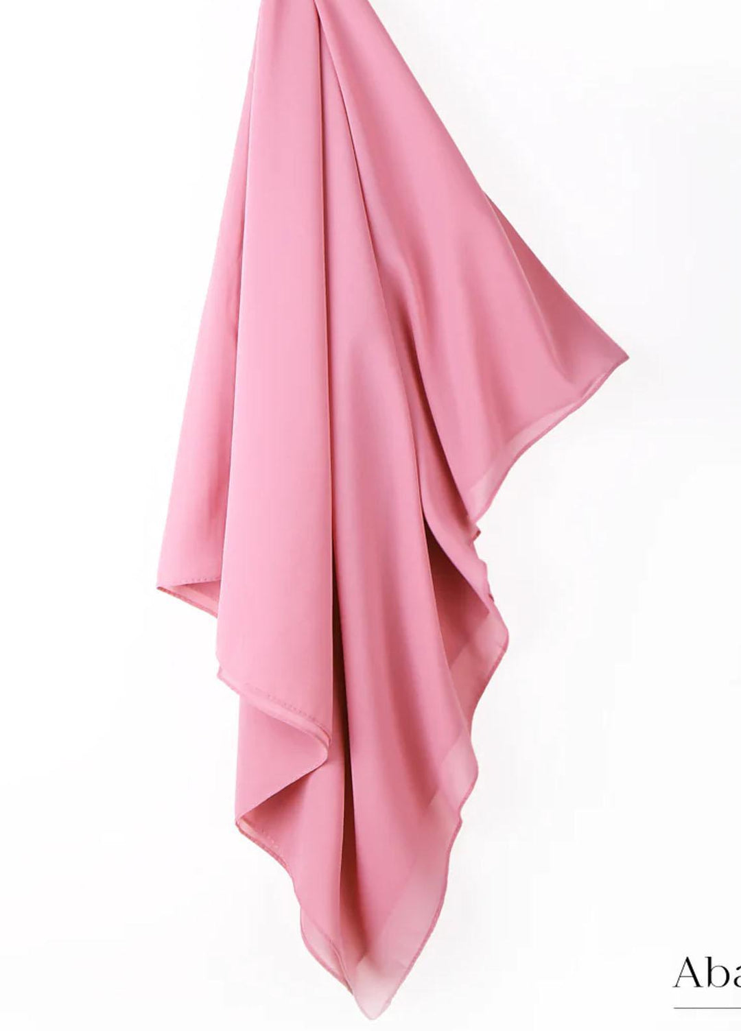 Abaya pk Hijab ABA22HJ Georgette Luxe- Rose-Pink - Women Hijabs