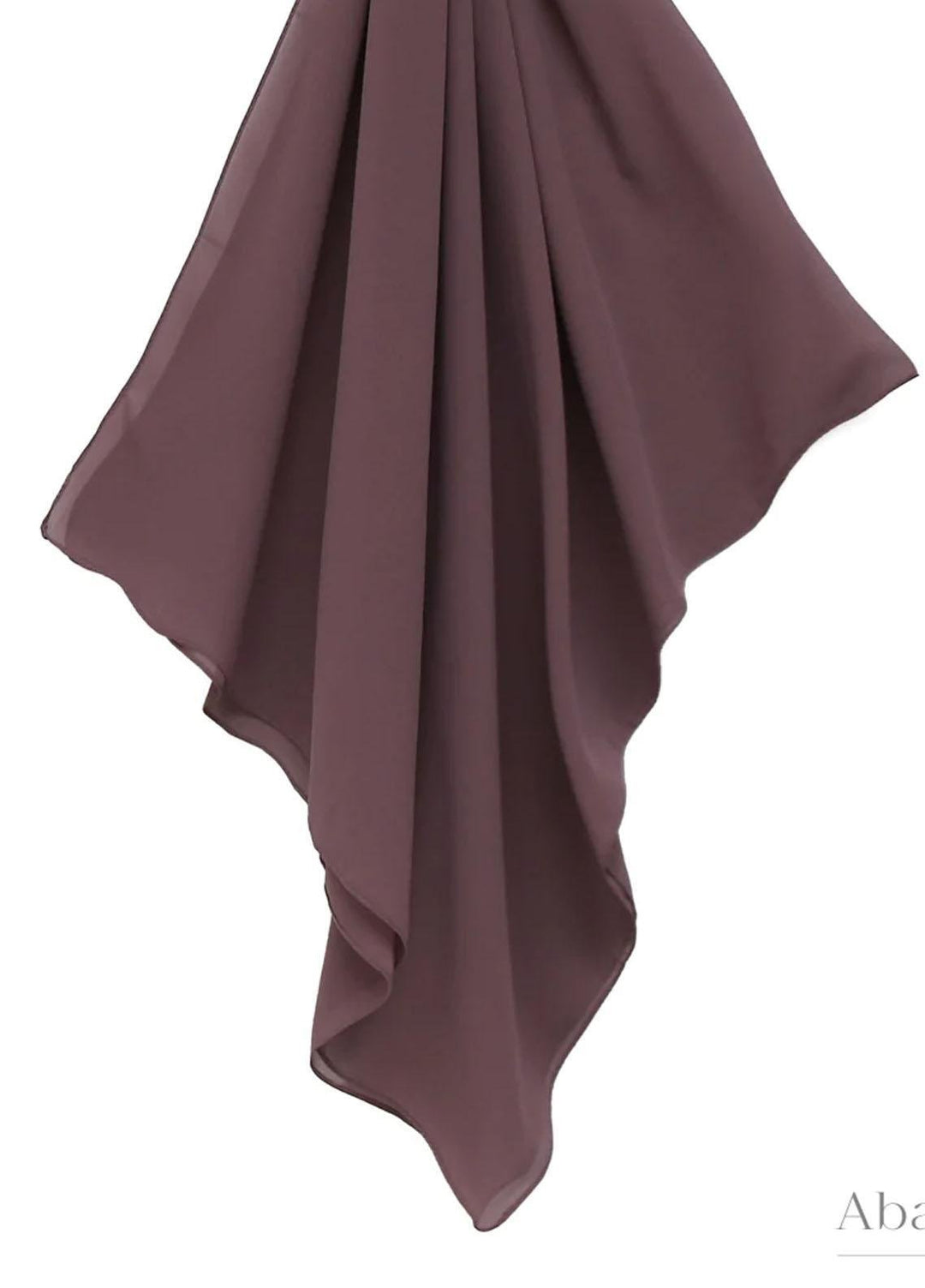 Abaya pk Hijab ABA22HJ Georgette Luxe- Rosewood - Women Hijabs