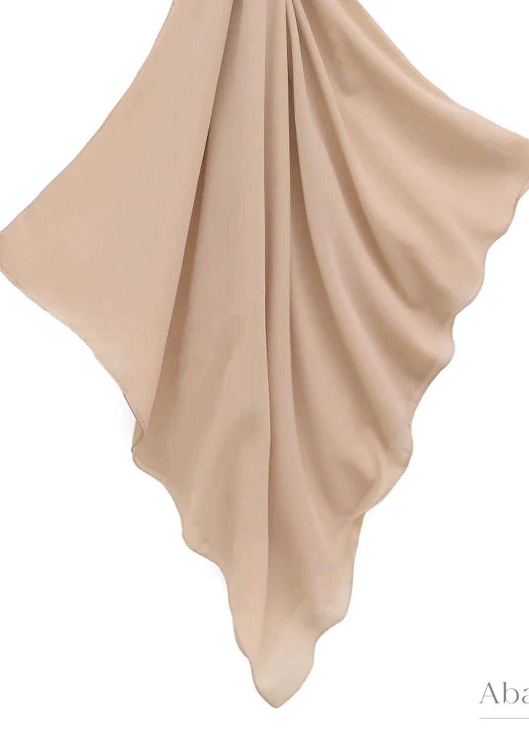Abaya pk Hijab ABA22HJ Georgette Luxe- Walnut Cream - Women Hijabs