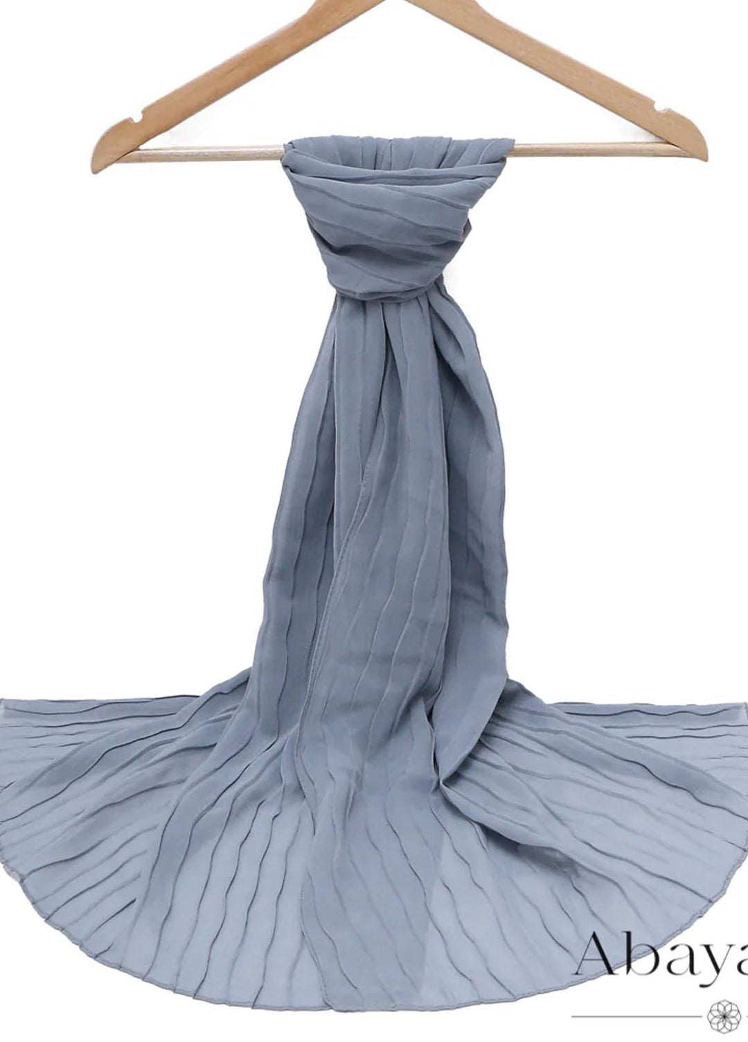 Abaya pk Hijab ABA22HJ Georgette Magnolia - Gray - Women Hijabs