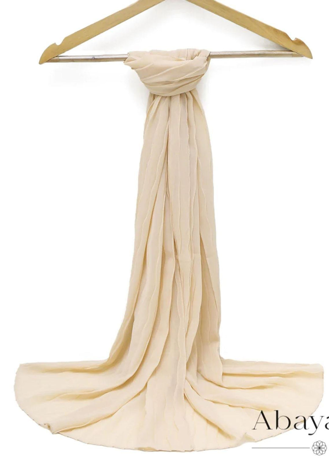 Abaya pk Hijab ABA22HJ Georgette Magnolia - Pale Ivory - Women Hijabs