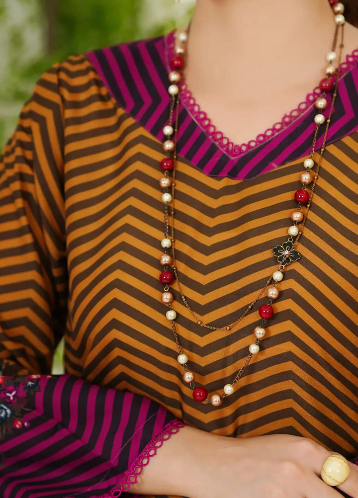 Grape Drape Pret Printed Swiss Lawn 3 Piece Suit Ember Bloom