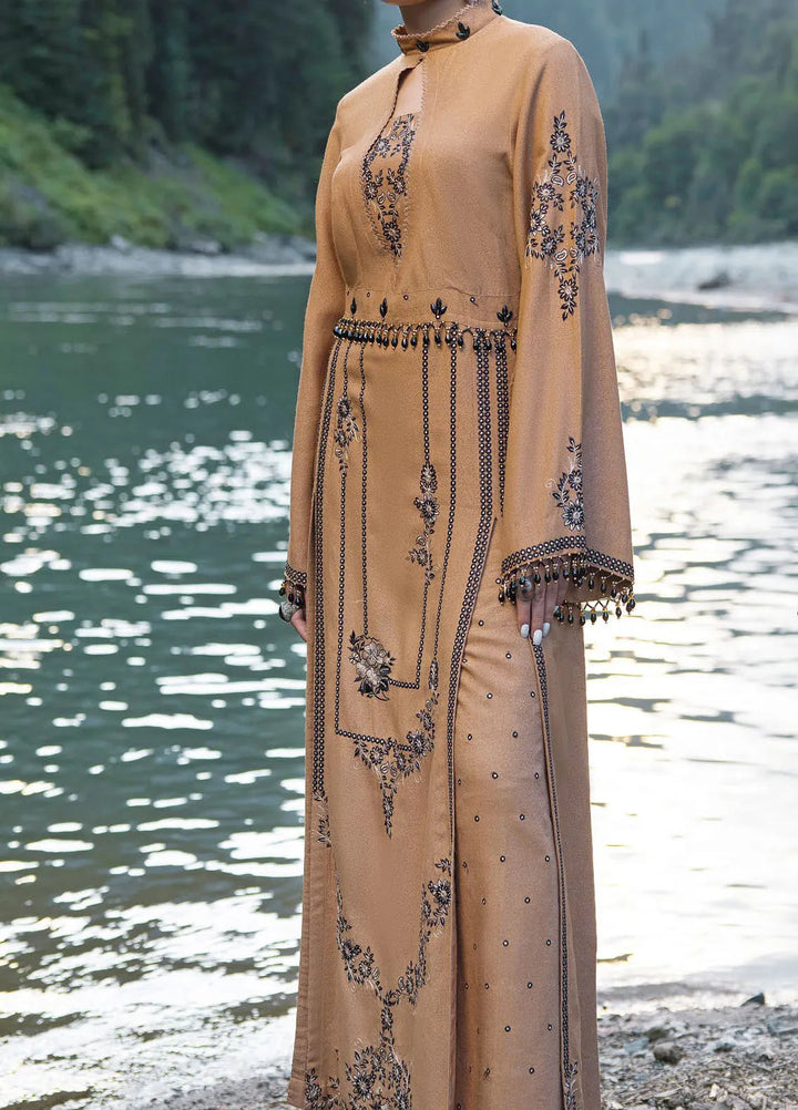 Gul Ahmed Embroidered Karandi Suits Unstitched 2 Piece GA24UW AT-42003 - Winter Collection