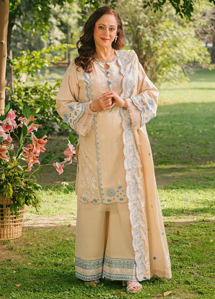 Gul Ahmed Embroidered Lawn Suits Unstitched 3 Piece GA25TM DN-42041 - Summer Collection