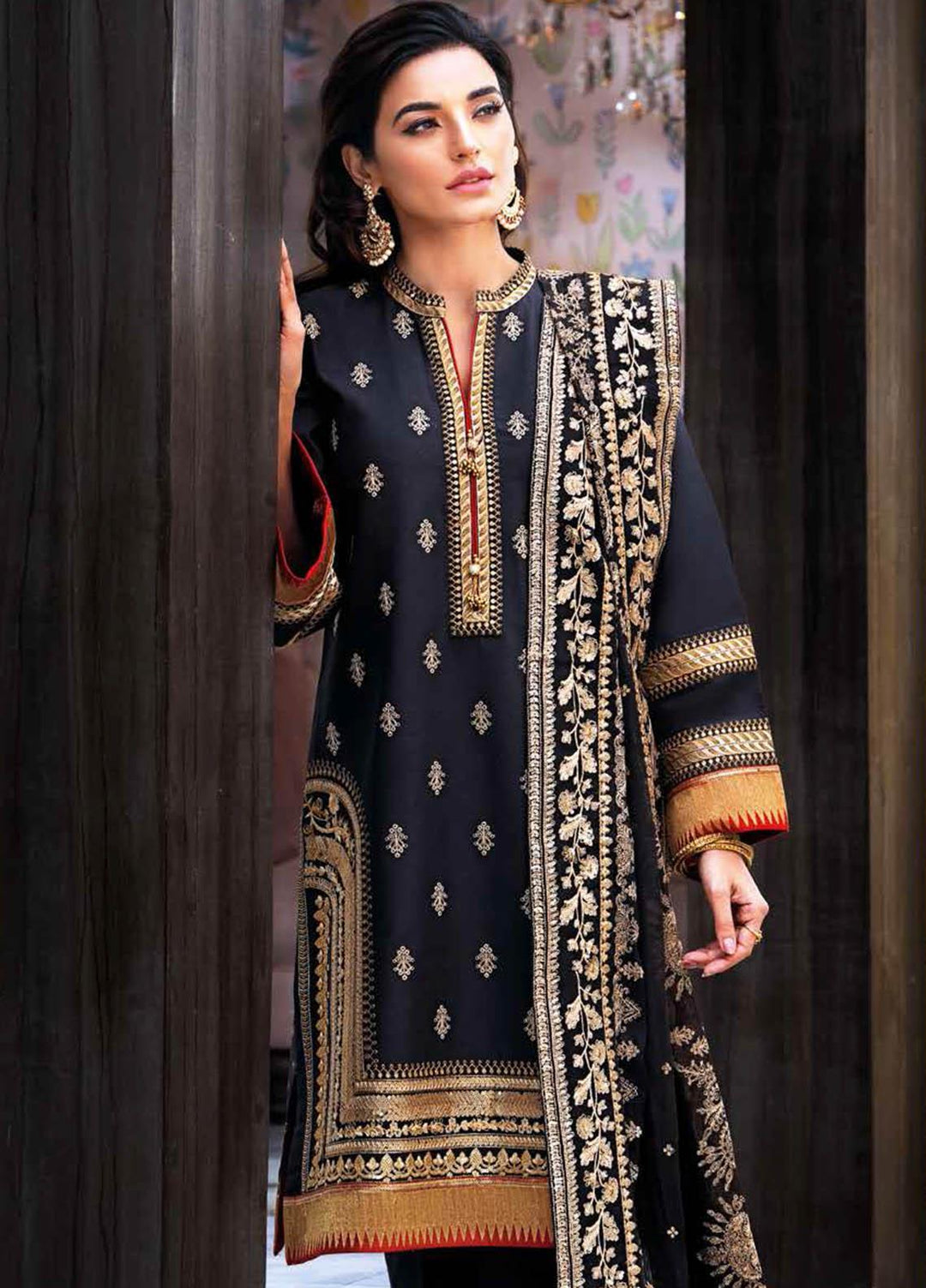 Gul Ahmed Embroidered Lawn Suits Unstitched 3 Piece GA21S FS 50 - Summer Collection