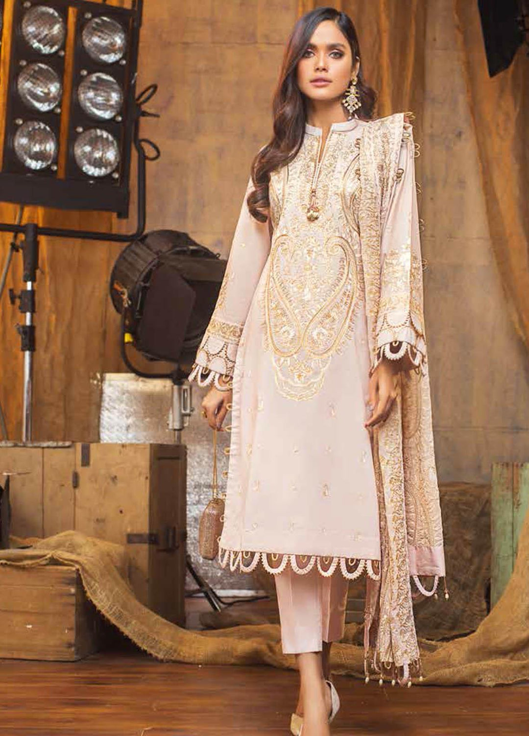 Gul Ahmed Embroidered Lawn Suits Unstitched 3 Piece GA21S PM 391 - Summer Collection