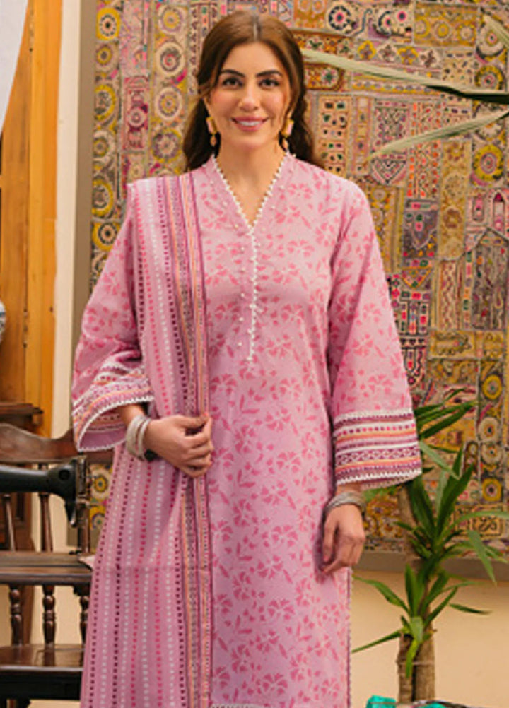 Gul Ahmed Printed Lawn Suits Unstitched 3 Piece GA25TM CL-42301 B - Summer Collection