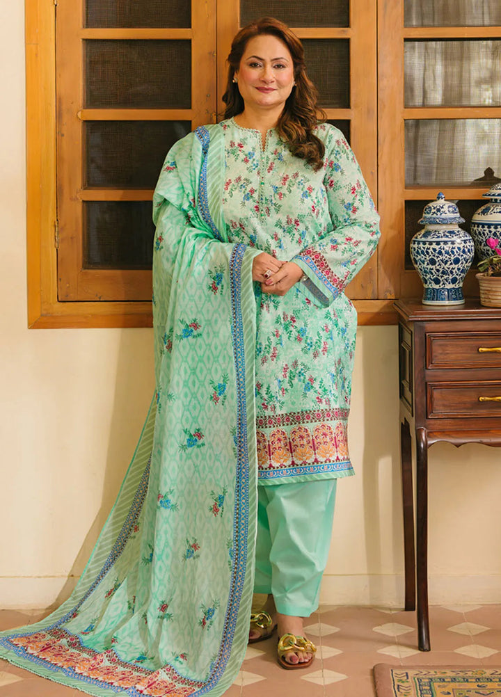 Gul Ahmed Printed Lawn Suits Unstitched 3 Piece GA25TM CL-52126 A - Summer Collection