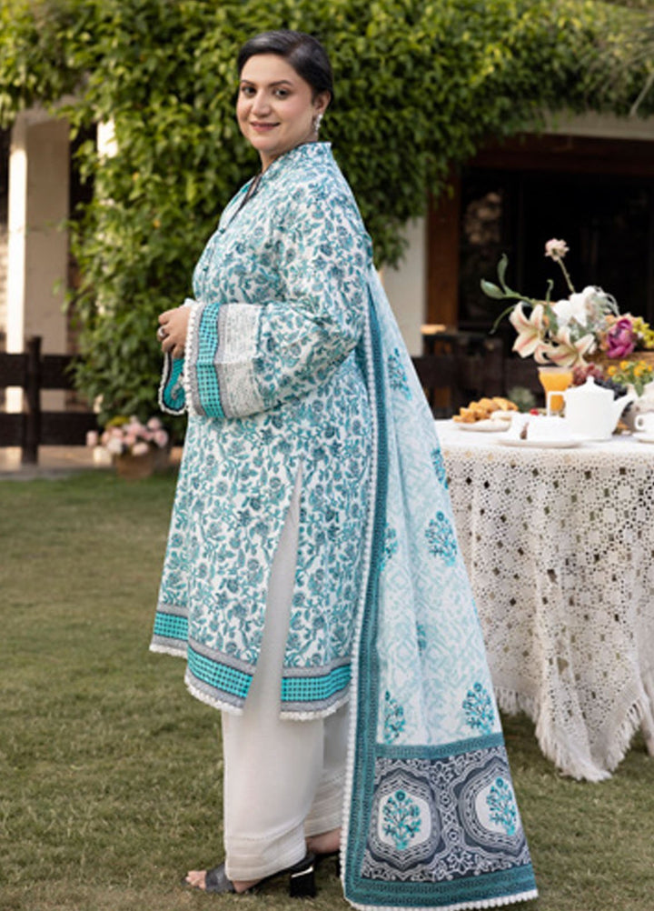 Gul Ahmed Printed Lawn Unstitched Suits 3 Piece GA25MS CL-52679 - Summer Collection