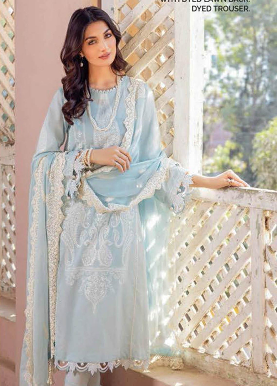 Gul Ahmed Embroidered Lawn Suits Unstitched 3 Piece GA23PS PM-32044 - Summer Collection