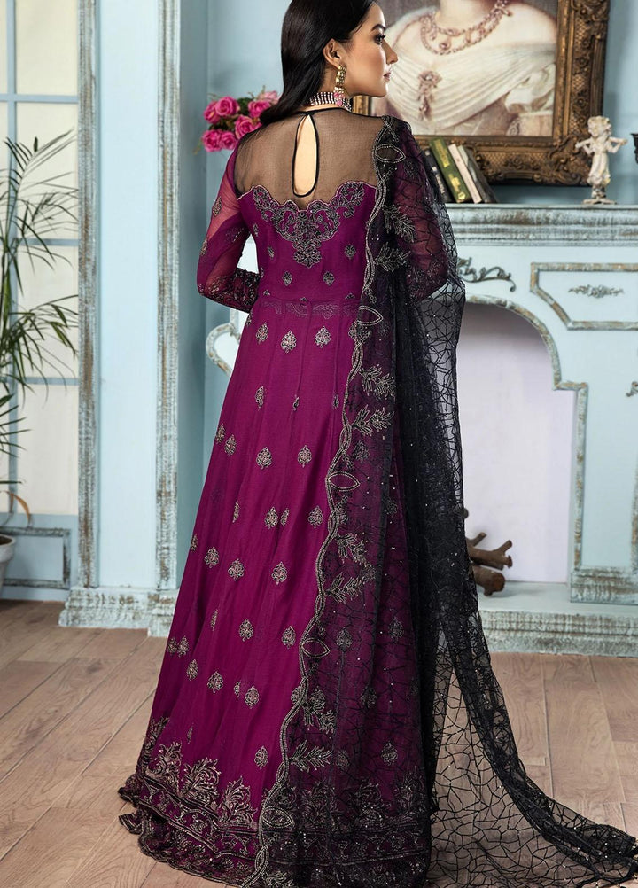 Gul Meera by House of Nawab Embroidered Chiffon Suits Unstitched 3 Piece HON21GM 05 KHURMI - Luxury Formals Collection