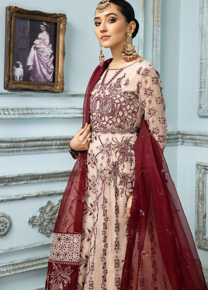 Gul Meera by House of Nawab Embroidered Organza Suits Unstitched 3 Piece HON21GM 10 GHALIBA - Luxury Formals Collection