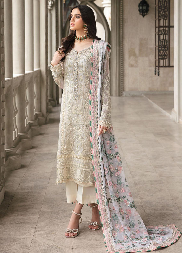 Gulaal Embroidered Chiffon Suits Unstitched 4 Piece GL23C 03 Camile - Eid Collection