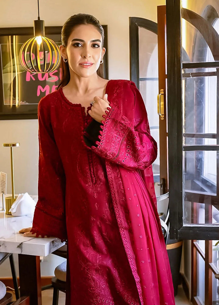 Gulaal Embroidered Lawn Suit Unstitched 3 Piece GL25LL D-06 Nigella - Summer Collection