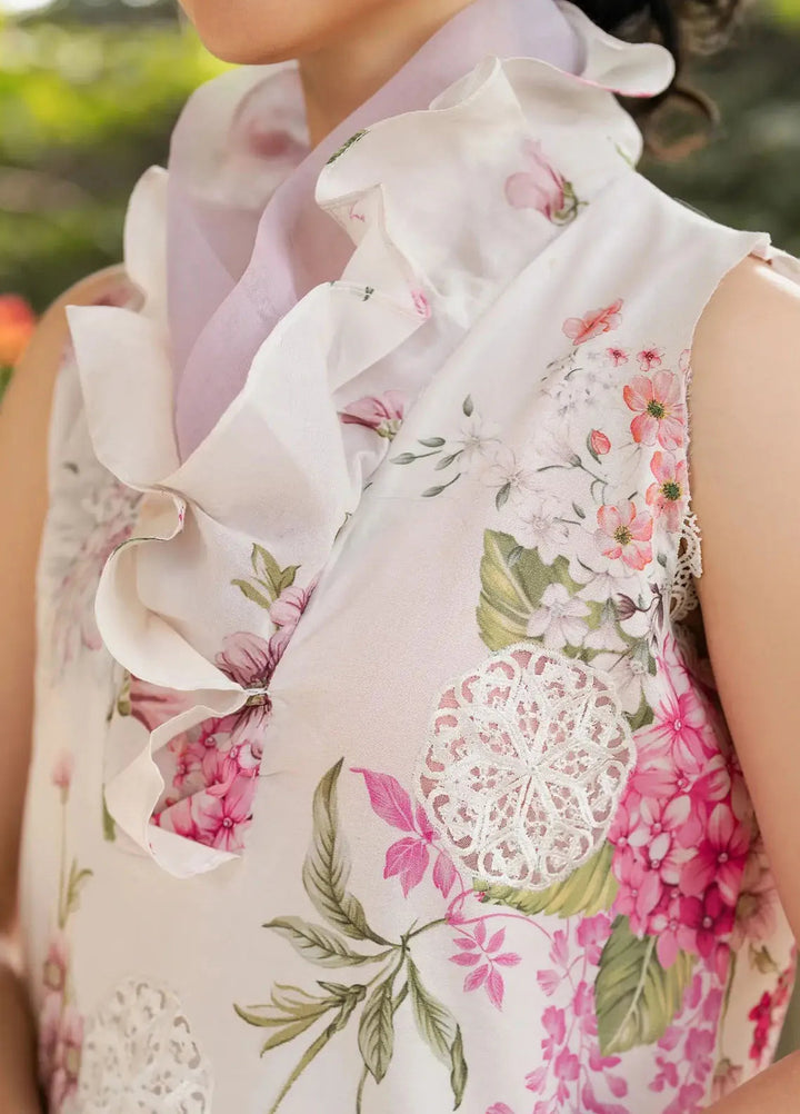 Gulkari by Asifa and Nabeel Embroidered Lawn Suit Unstitched 3 Piece AN25G GKL-14 Morning Dew - Summer Collection