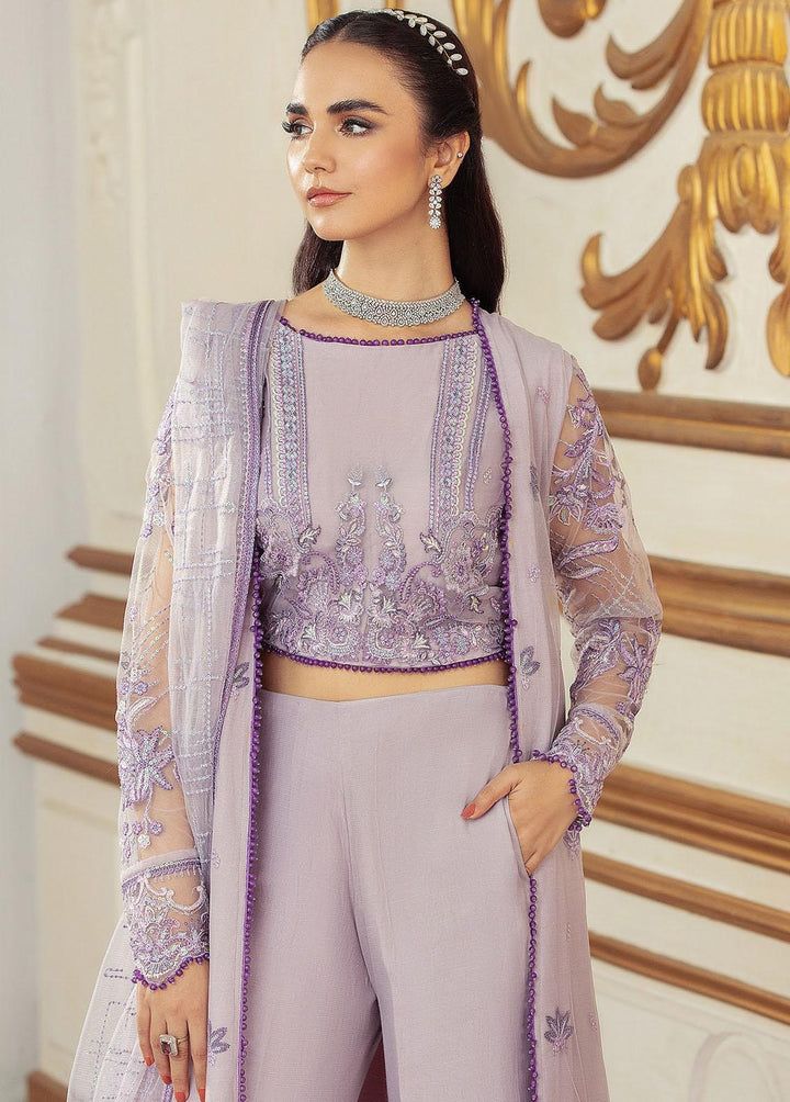 Gulmira By House of Nawab Embroidered Net Suits Unstitched 3 Piece HON23G3 D-06 Tanaz - Luxury Collection