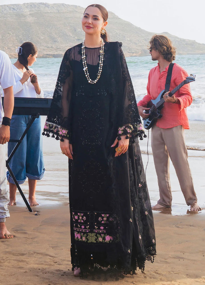 Hai Kuch By Elaf Embroidered Lawn Suit Unstitched 3 Piece EF24HK EHK-1A Mahnoor - Festive Collection