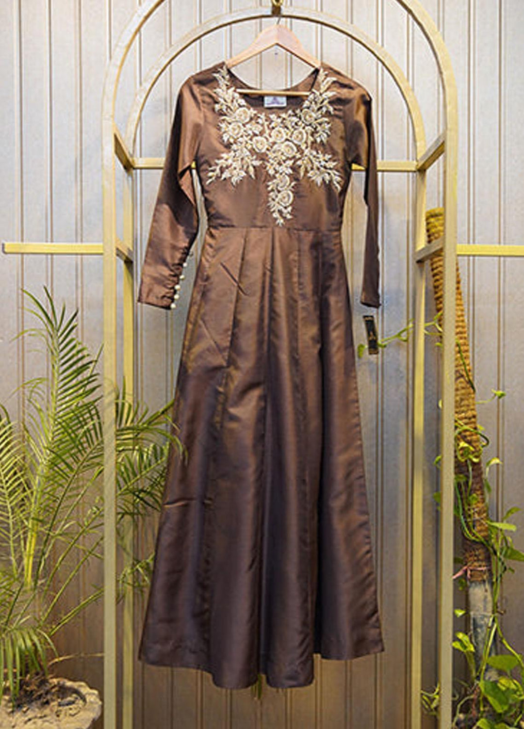 Uzman Yasen Silk Luxury Pret 3 Piece Dress Minal
