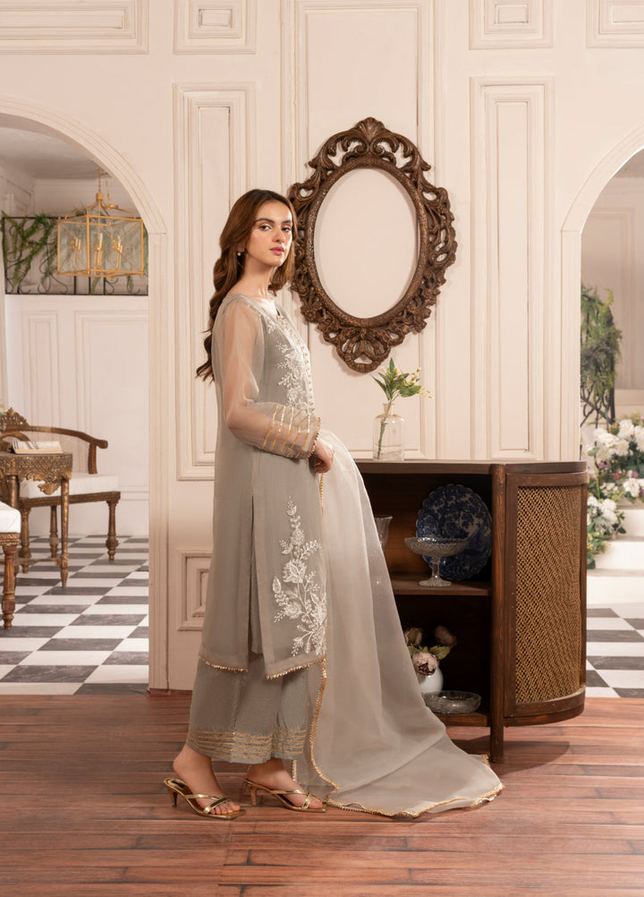 HEM Pret Embroidered Organza 3 Piece Suit Amal