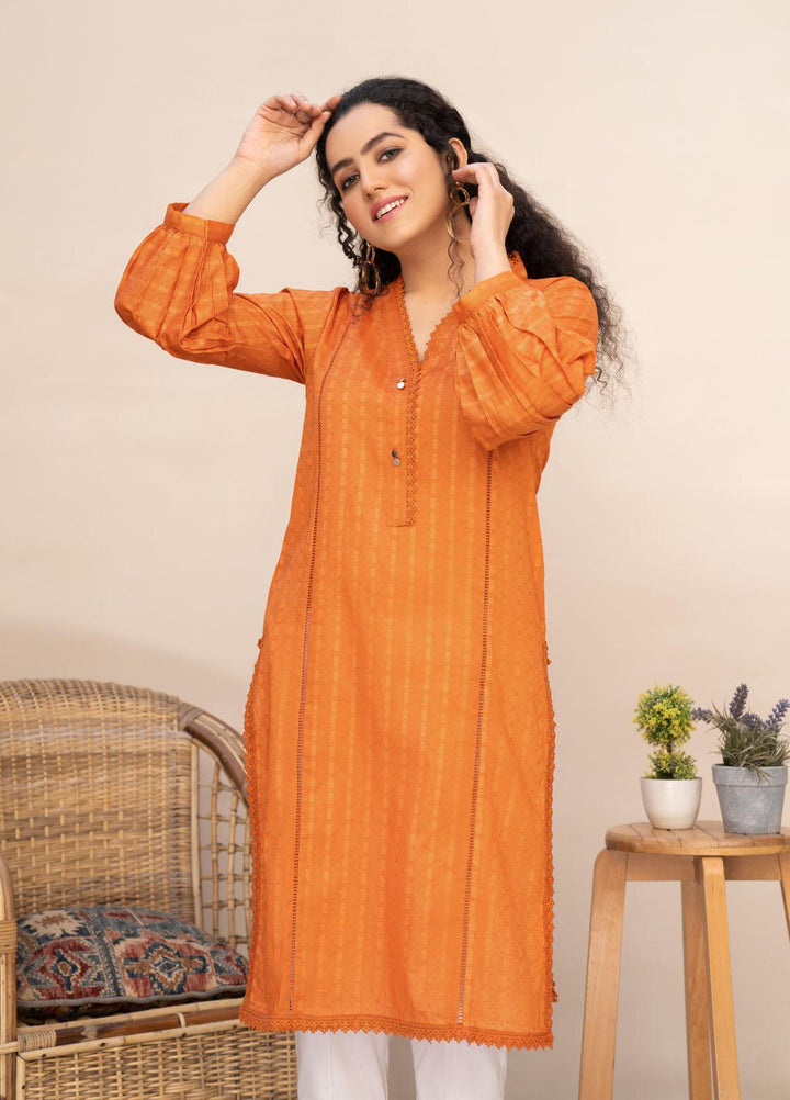 HemStitch Casual Pret  Lawn Kurti HS22BL Sanaubar
