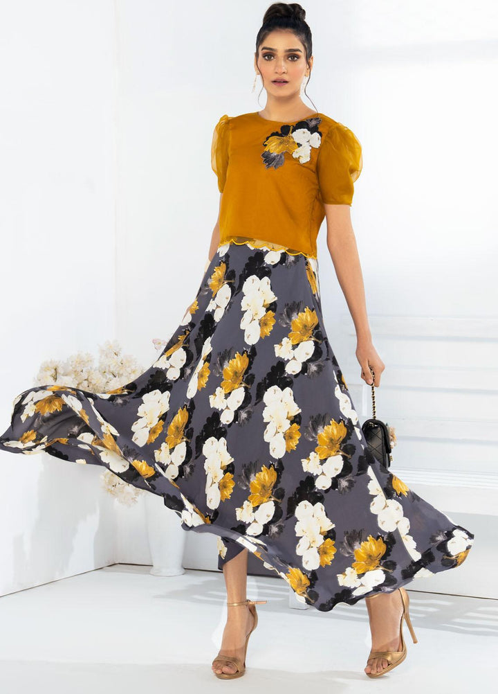 HemStitch Western Wear  Organza 2 Piece Dress HS22WR Orla