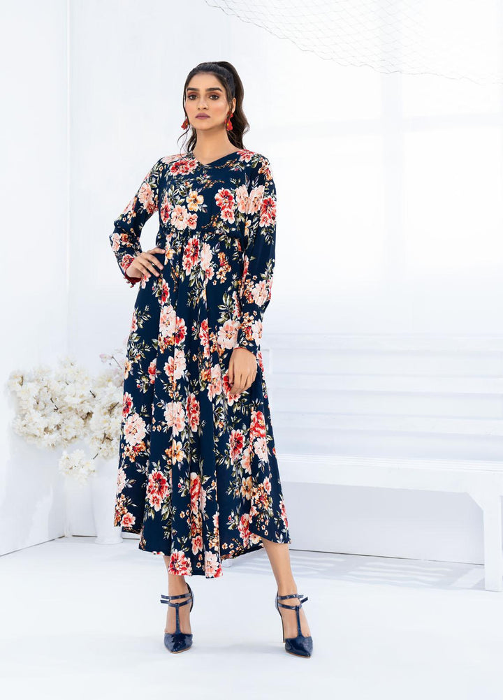 HemStitch Western Wear  Georgette 1 Piece Dress HS22WR Emma