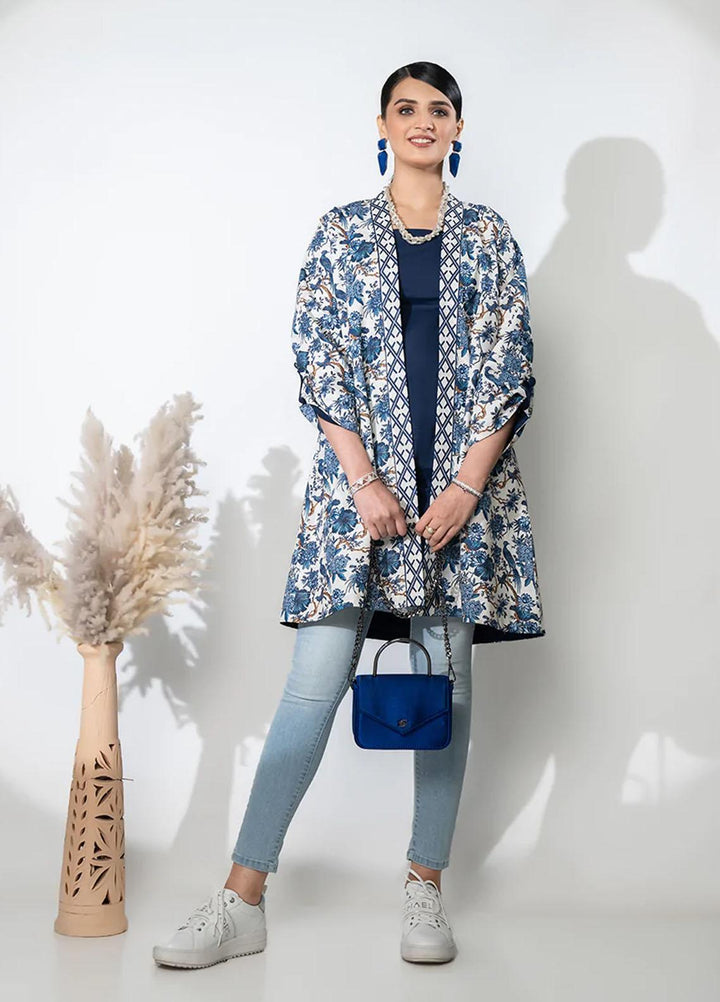 HemStitch Casual Pret  Khaddar Shirt HST22WP Grace