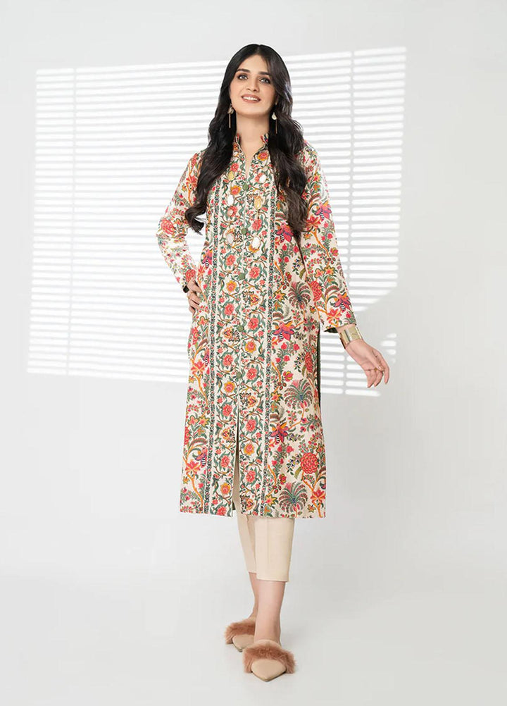 HemStitch Casual Pret  Khaddar 2 Piece Suit HST22WP Bella