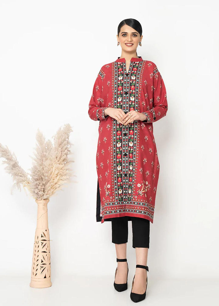 HemStitch Casual Pret  Khaddar 2 Piece Suit HST22WP Zeenia