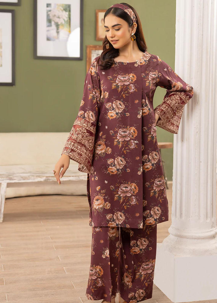 Esra Fashion Pret Casual Viscose 2 Piece Suit HDW-23-05