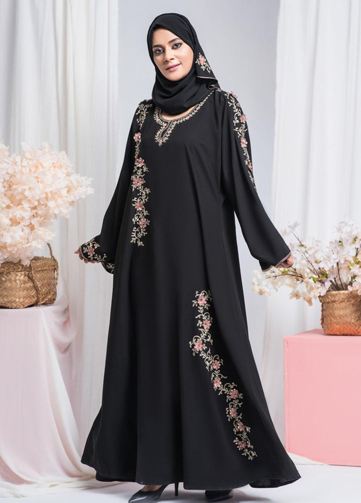 Hijab ul Ameer  Nida Casual Abaya JS-862 Noorain