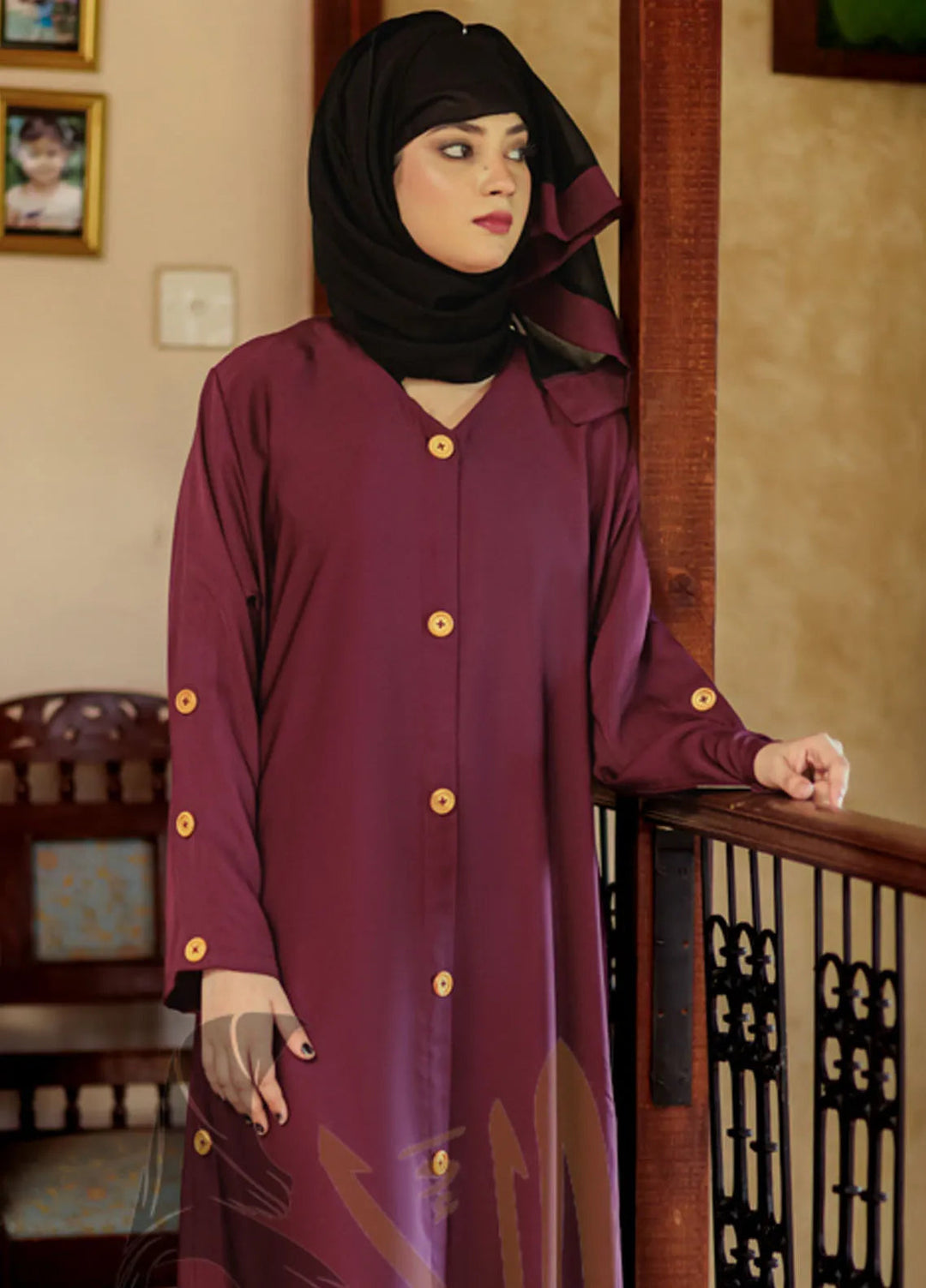 Hijab ul Ameer Pret Casual  Abaya Abaya JS-783
