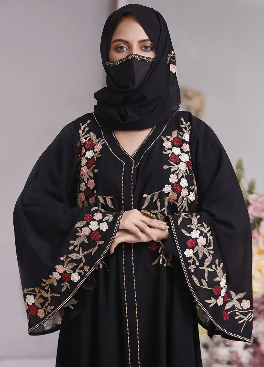 Hijab ul Ameer Pret Casual  Abaya Black Heaven