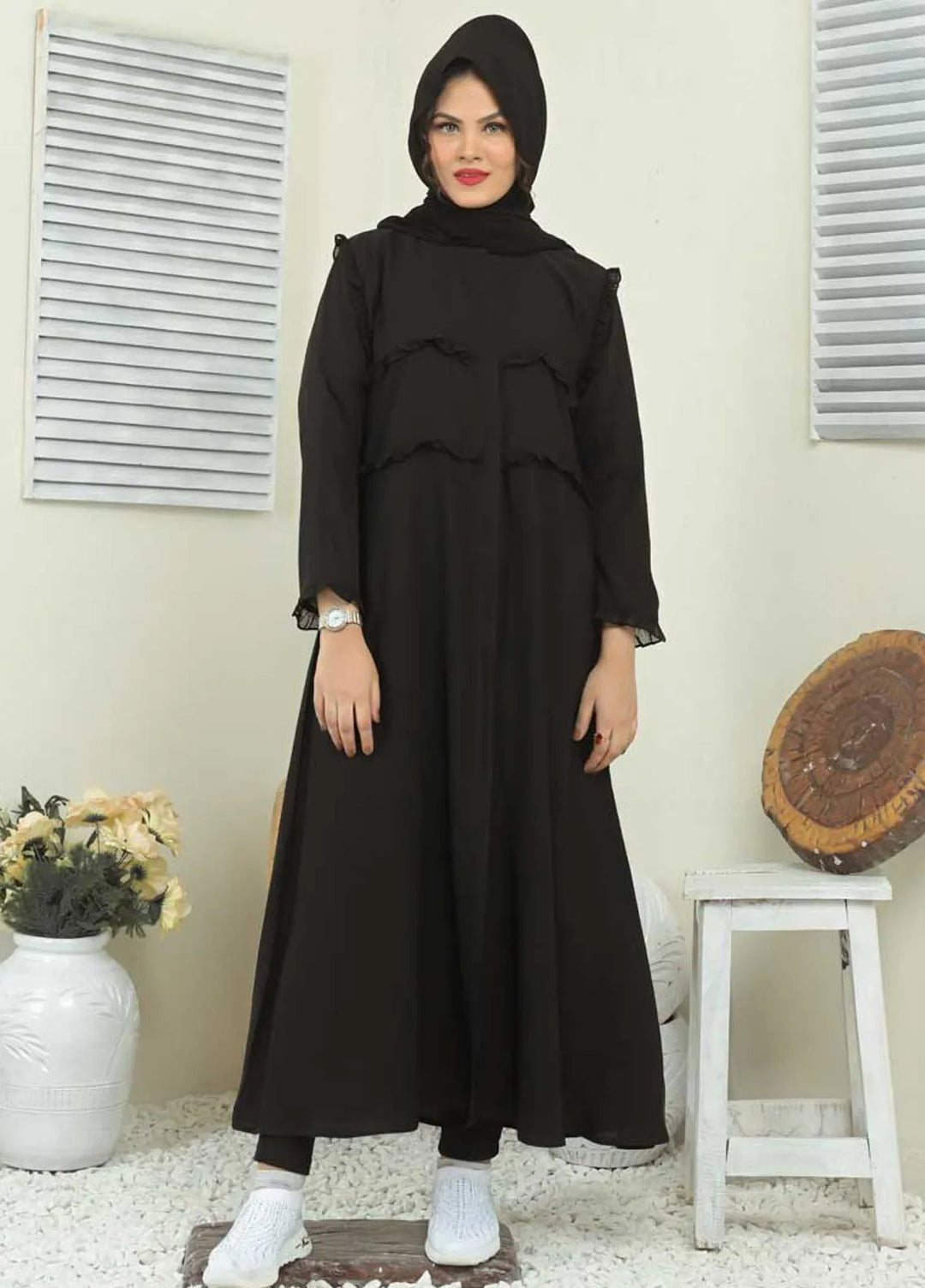Hijab ul Ameer Pret Casual  Abaya Kashish Abaya