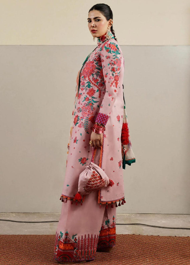 Hussain Rehar Embroidered Lawn Suits Unstitched 3 Piece HRR23FE Paeonia - Spring / Summer Collection