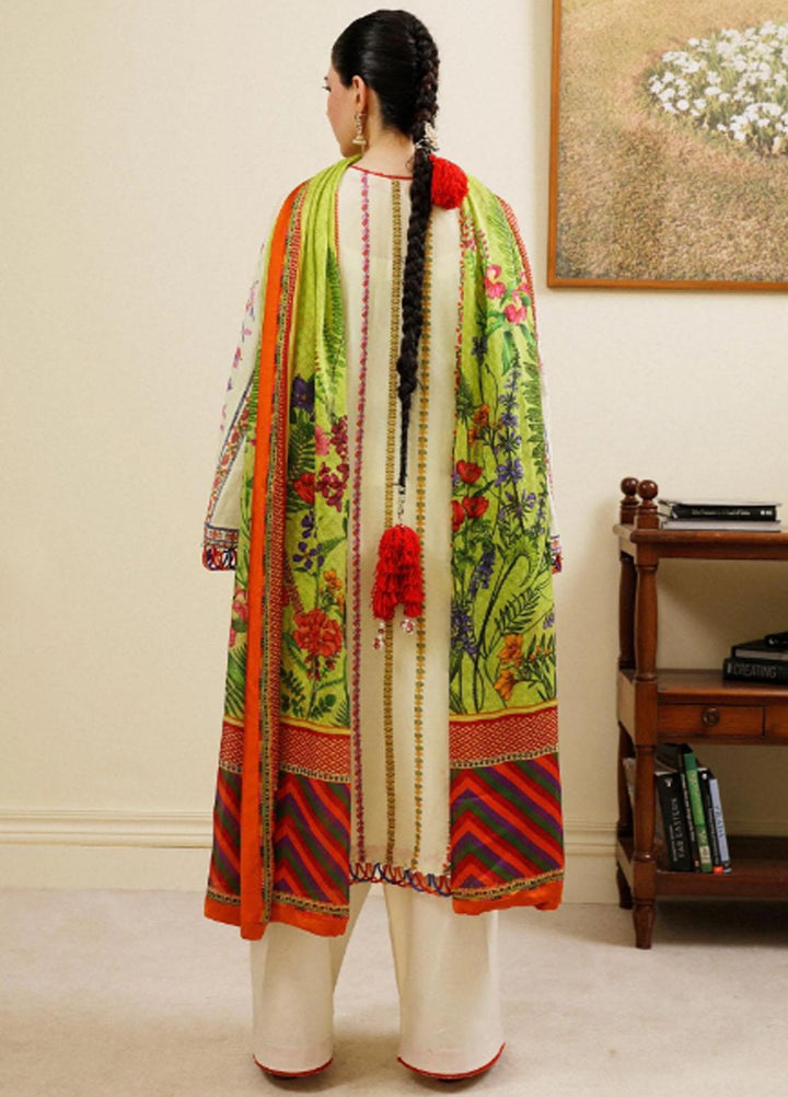 Hussain Rehar Embroidered Lawn Suits Unstitched 3 Piece HRR23FE Haze - Spring / Summer Collection