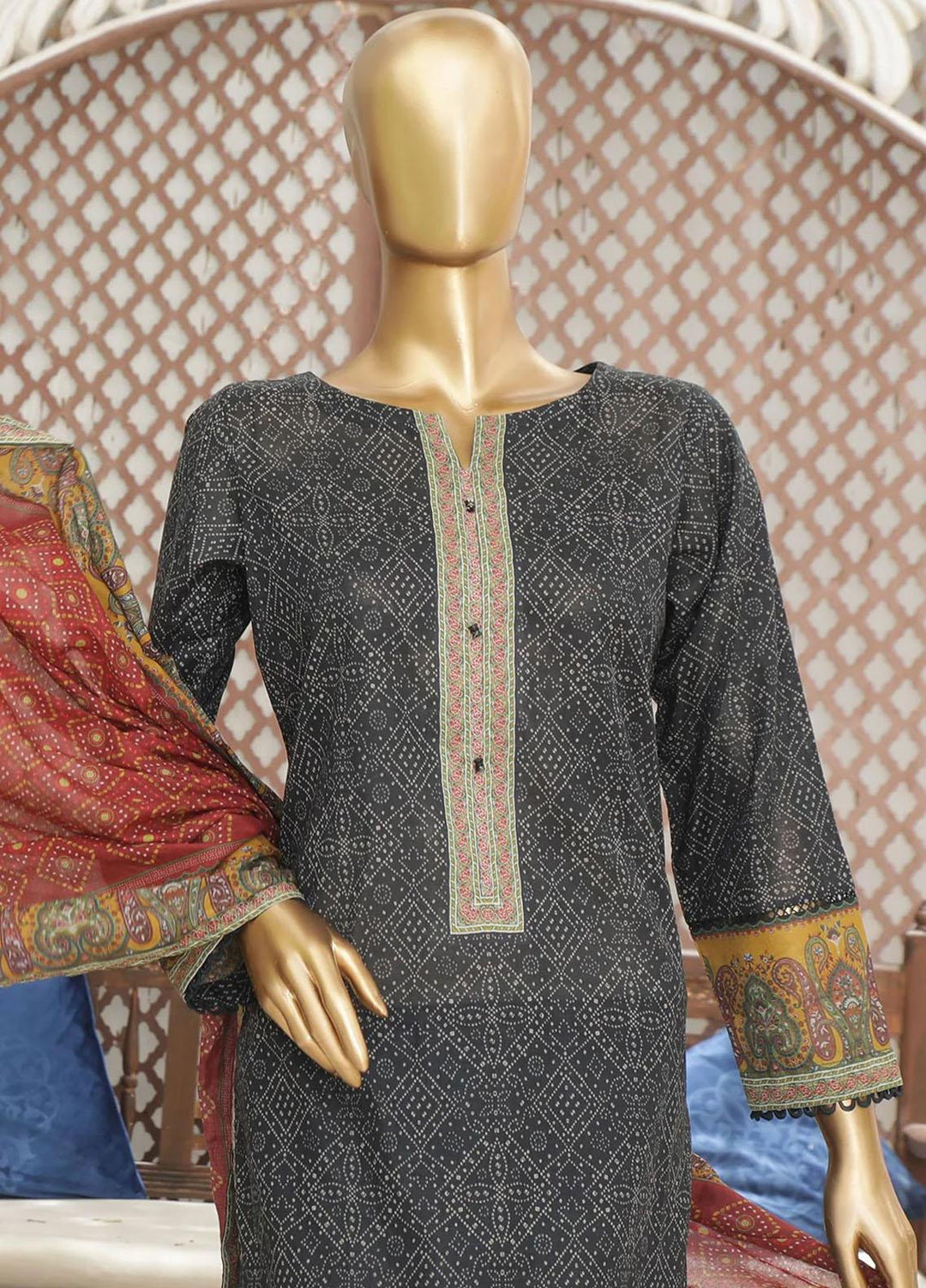 Shamaeel Ansari Pret Casual Cotton Silk Kurti SHA23EP ECK-02 ML
