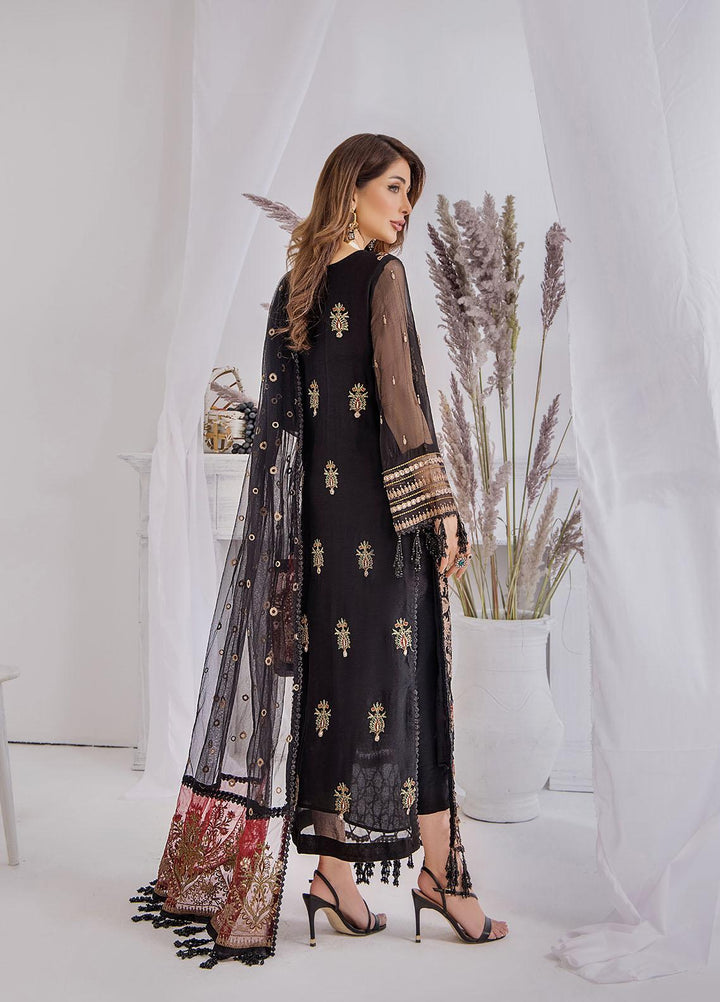 Ibtidaa by Awwal Embroidered Chiffon Suits Unstitched 4 Piece AW22I 03 - Formal Collection