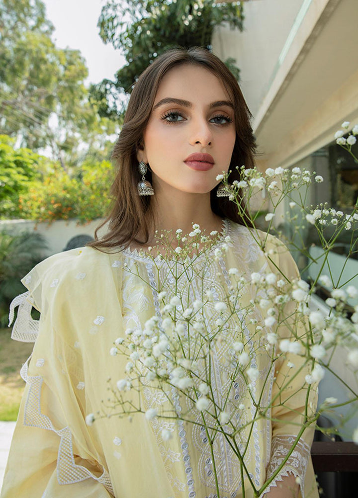 ILAHA Luxury Pret  Lawn 3 Piece Suit IL001