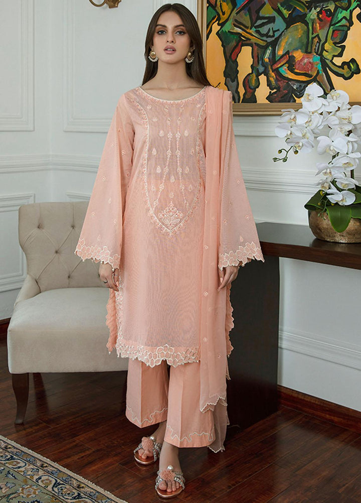 ILAHA Luxury Pret  Cotton 3 Piece Suit IL006