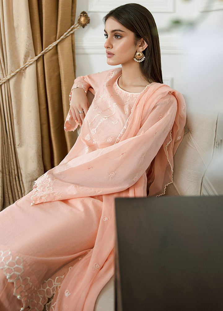 ILAHA Luxury Pret  Cotton 3 Piece Suit IL006