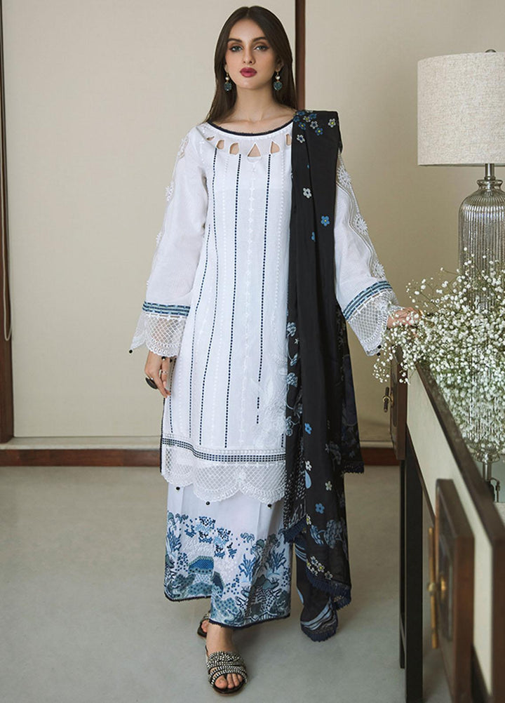 ILAHA Luxury Pret  Lawn 3 Piece Suit IL007