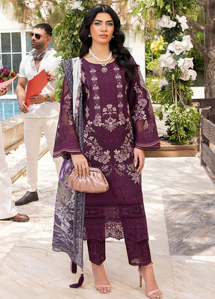 Imrozia Premium Pret Embroidered Cotton 3 Piece Suit IP-123 Rasha
