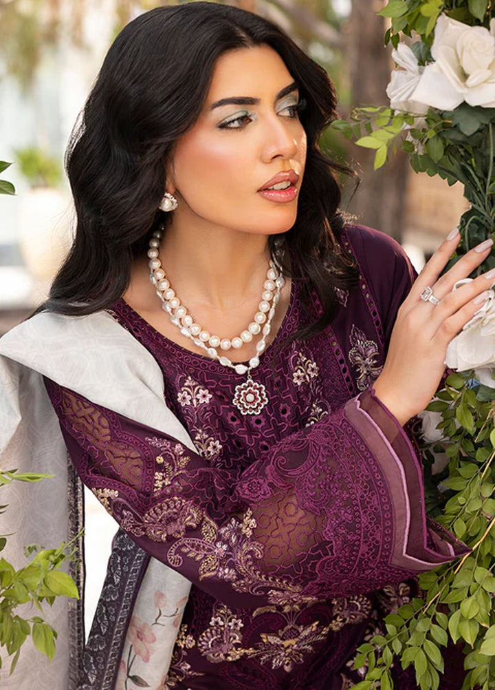 Imrozia Premium Pret Embroidered Cotton 3 Piece Suit IP-123 Rasha